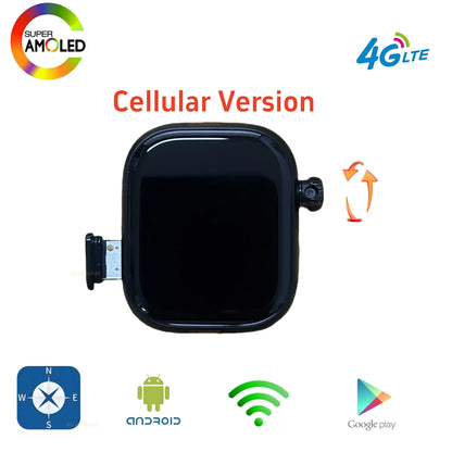 Smart Watch with Android System, CHIP & WIFI compatible,with camera